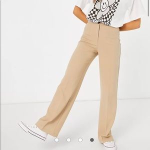 WIDE LEG TAILORED PANTS
